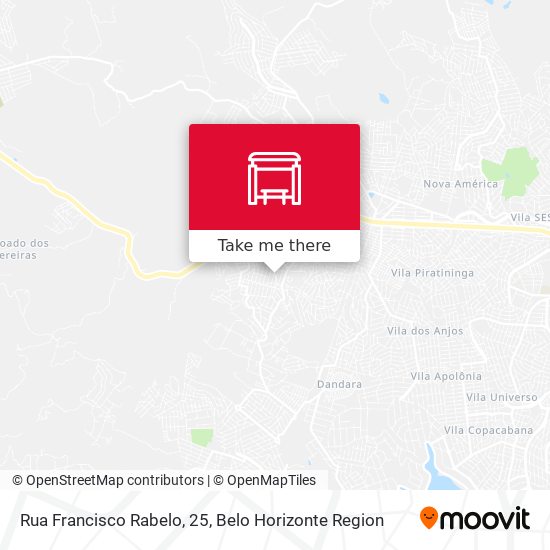 Rua Francisco Rabelo, 25 map