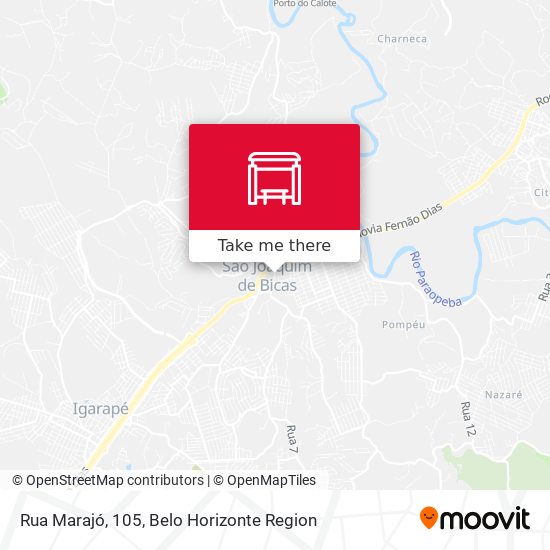 Rua Marajó, 105 map