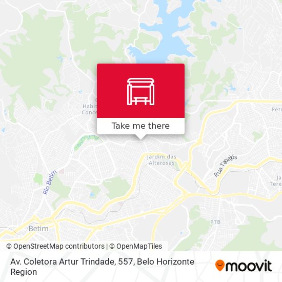 Av. Coletora Artur Trindade, 557 map