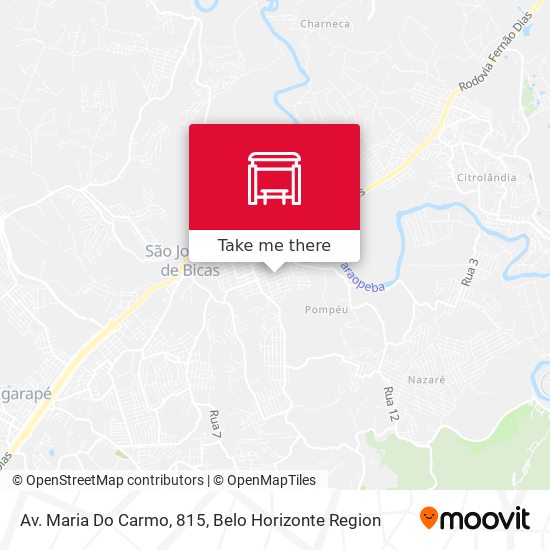 Av. Maria Do Carmo, 815 map