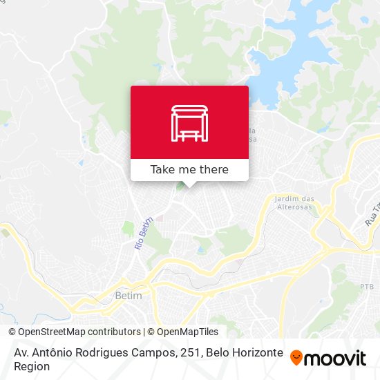 Mapa Av. Antônio Rodrigues Campos, 251