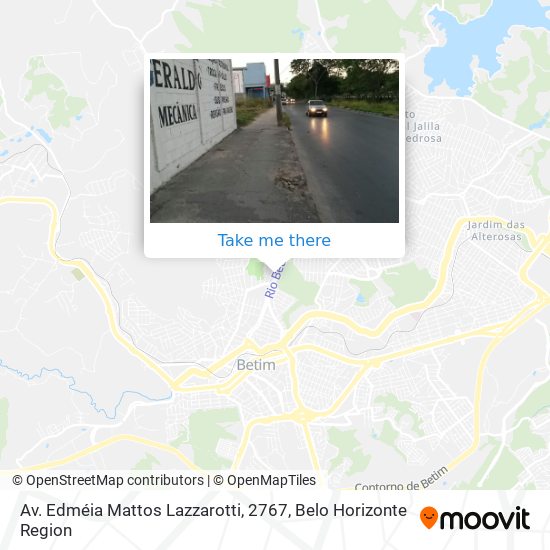 Mapa Av. Edméia Mattos Lazzarotti, 2767