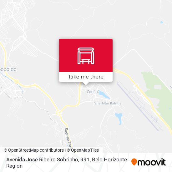 Avenida José Ribeiro Sobrinho, 991 map