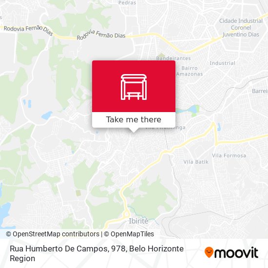 Rua Humberto De Campos, 978 map