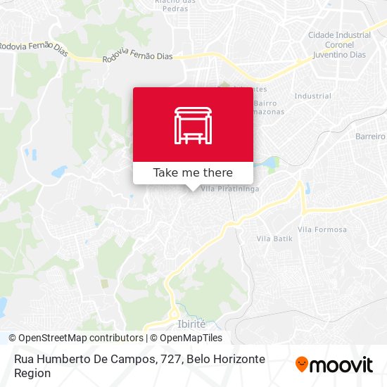 Rua Humberto De Campos, 727 map