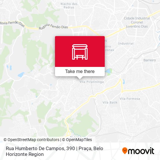 Rua Humberto De Campos, 390 | Praça map