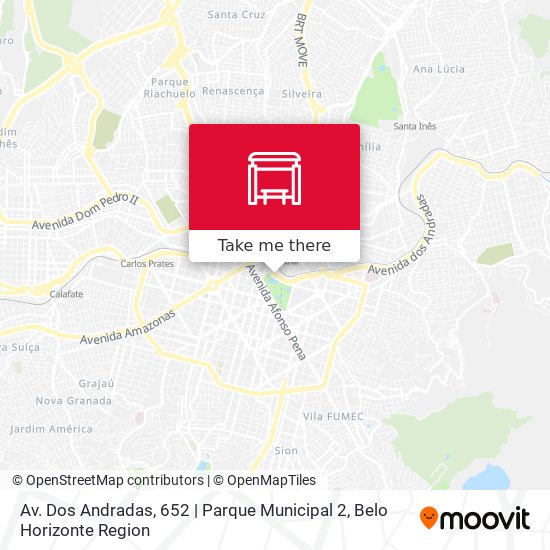 Mapa Av. Dos Andradas, 652 | Parque Municipal 2