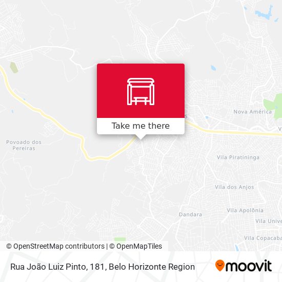 Rua João Luiz Pinto, 181 map