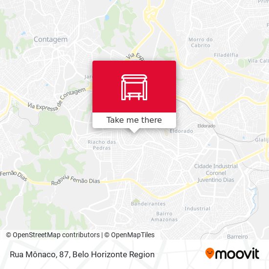 Rua Mônaco, 87 map