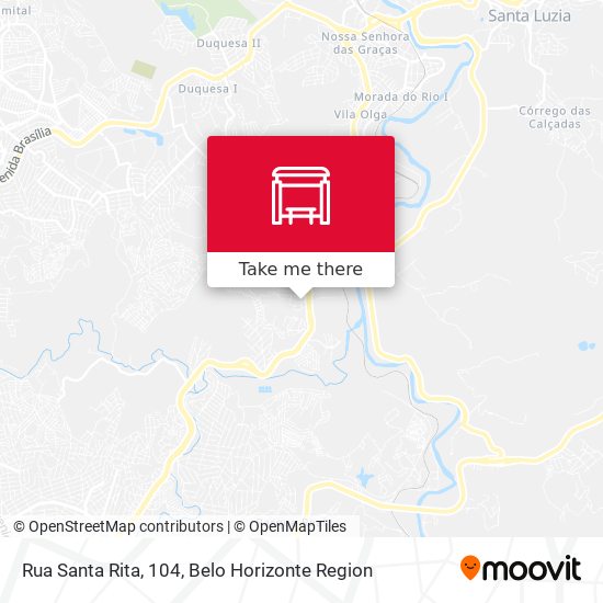 Rua Santa Rita, 104 map