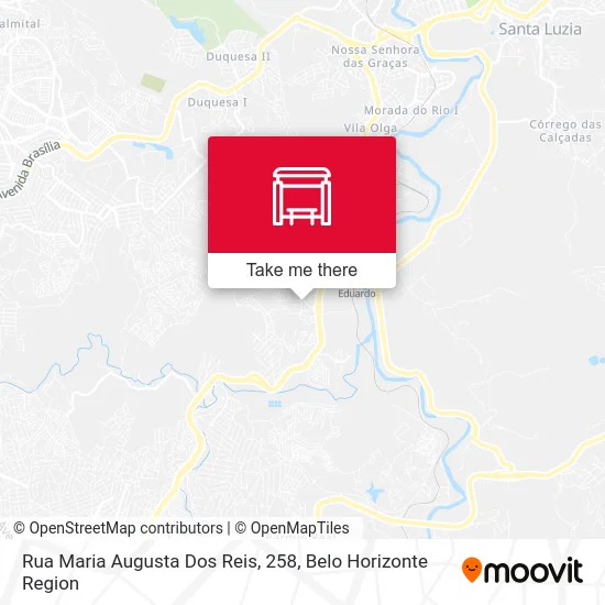 Rua Maria Augusta Dos Reis, 258 map
