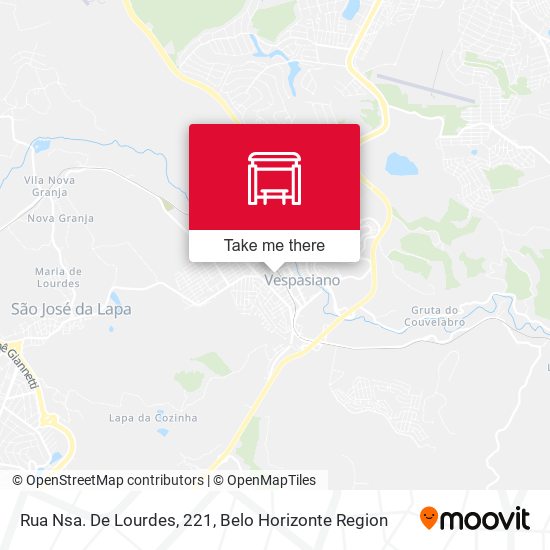 Rua Nsa. De Lourdes, 221 map