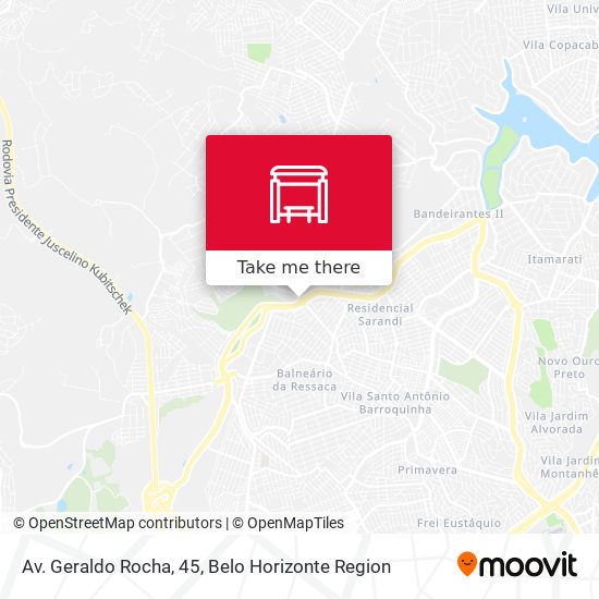 Mapa Av. Geraldo Rocha, 45