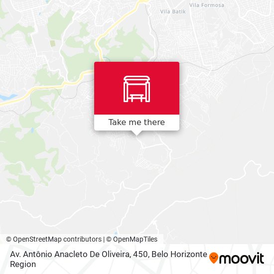 Av. Antônio Anacleto De Oliveira, 450 map
