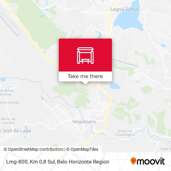 Lmg-800, Km 0,8 Sul map