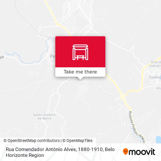 Rua Comendador Antônio Alves, 1880-1910 map