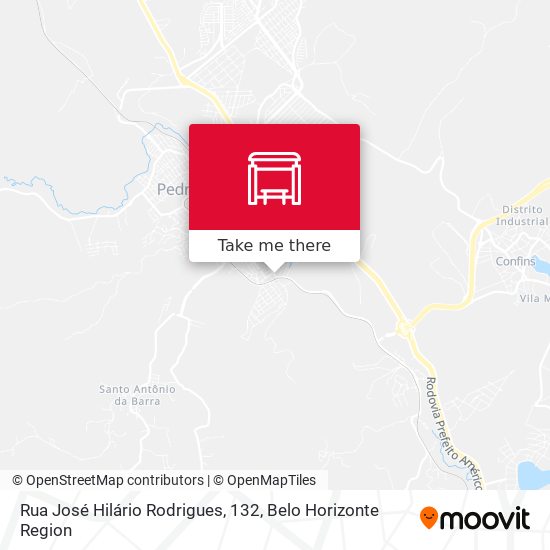 Rua José Hilário Rodrigues, 132 map