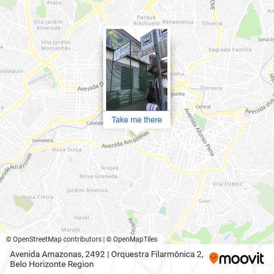 Mapa Avenida Amazonas, 2492 | Orquestra Filarmônica 2