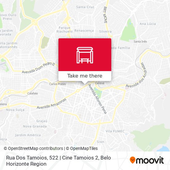Mapa Rua Dos Tamoios, 522 | Cine Tamoios 2