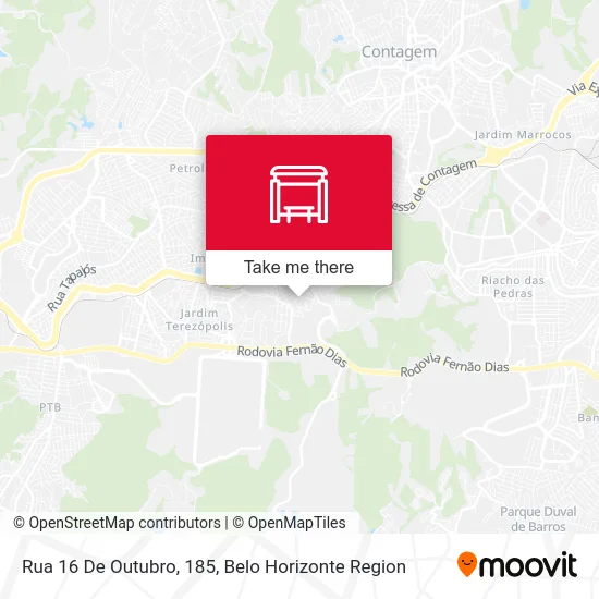 Rua 16 De Outubro, 185 map