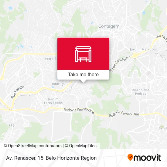 Av. Renascer, 15 map