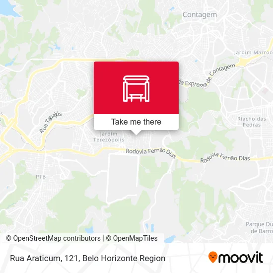 Rua Araticum, 121 map