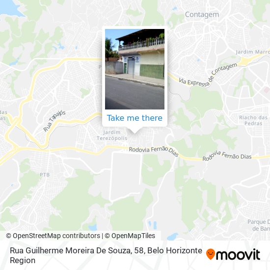 Rua Guilherme Moreira De Souza, 58 map