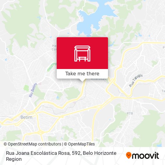 Rua Joana Escolástica Rosa, 592 map