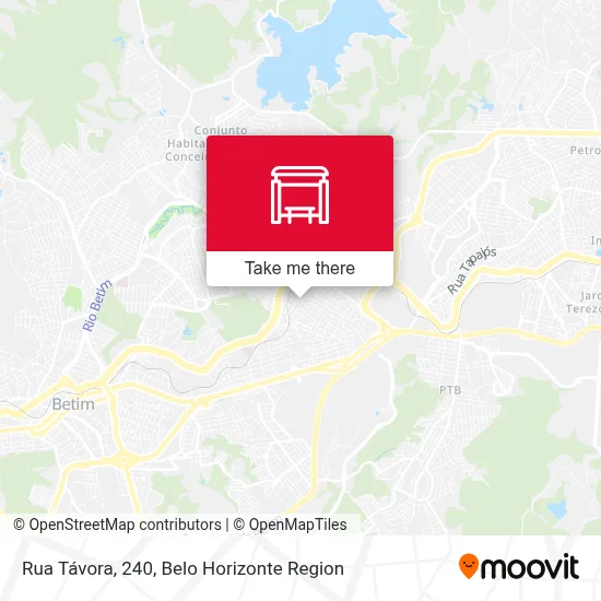 Rua Távora, 240 map