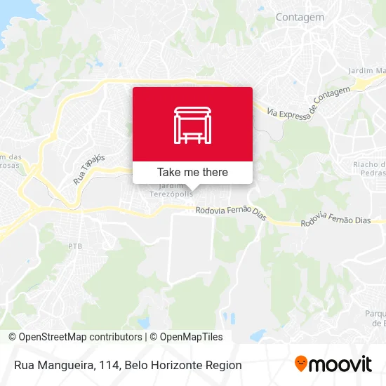 Rua Mangueira, 114 map