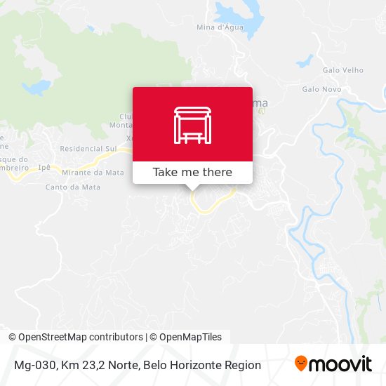 Mg-030, Km 23,2 Norte map