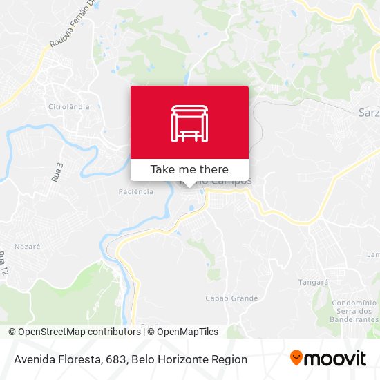 Avenida Floresta, 683 map