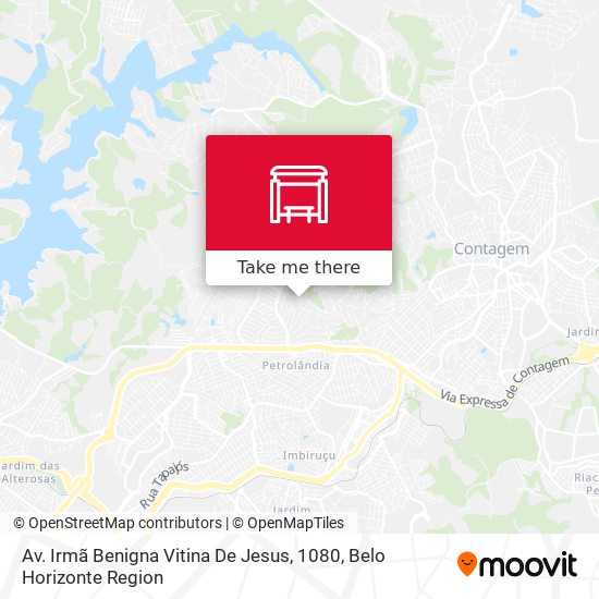 Av. Irmã Benigna Vitina De Jesus, 1080 map
