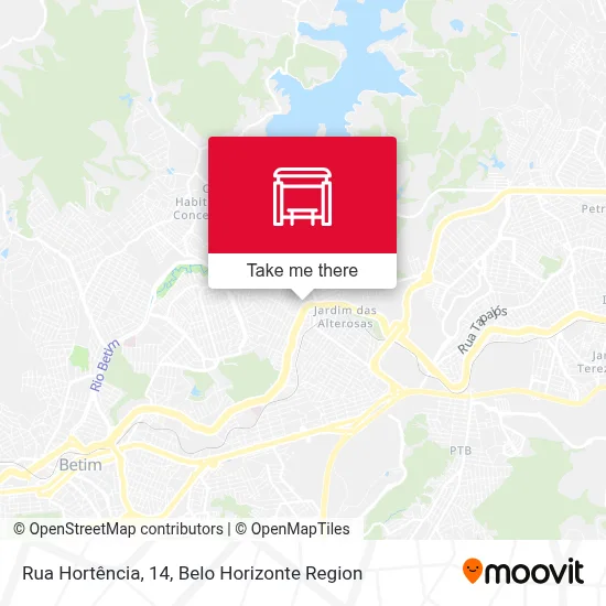 Rua Hortência, 14 map