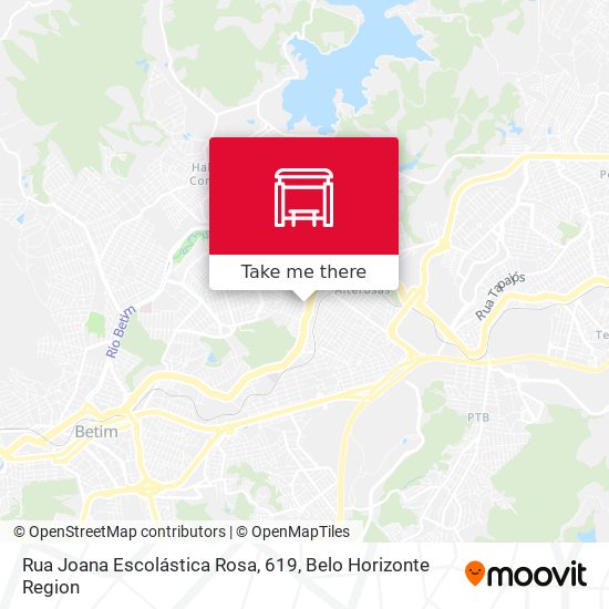 Rua Joana Escolástica Rosa, 619 map