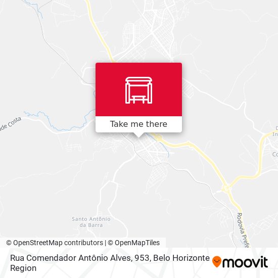 Rua Comendador Antônio Alves, 953 map