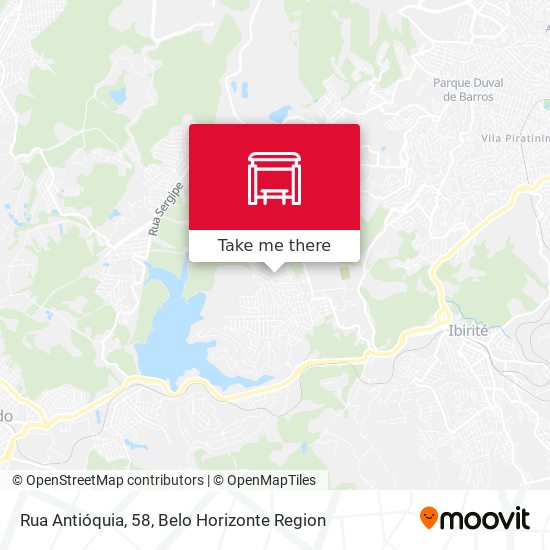 Rua Antióquia, 58 map