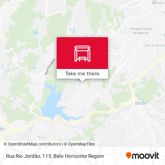 Rua Rio Jordão, 115 map