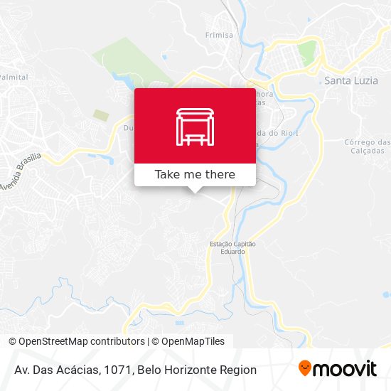 Av. Das Acácias, 1071 map