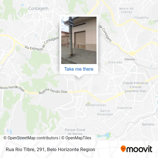 Rua Rio Tibre, 291 map