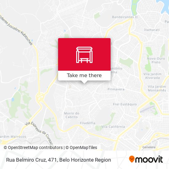 Rua Belmiro Cruz, 471 map