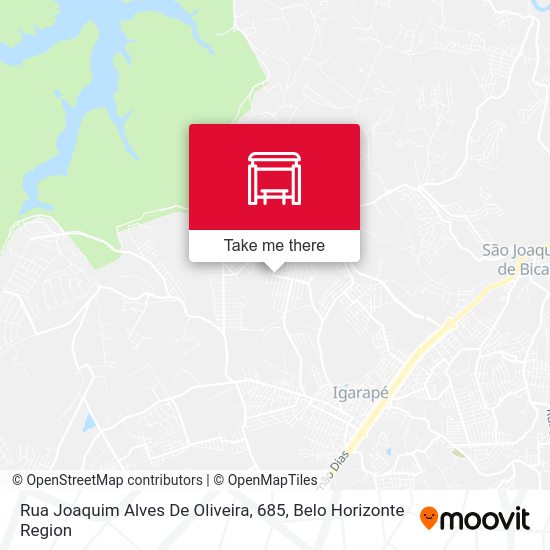 Rua Joaquim Alves De Oliveira, 685 map