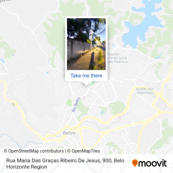 Rua Maria Das Graças Ribeiro De Jesus, 900 map