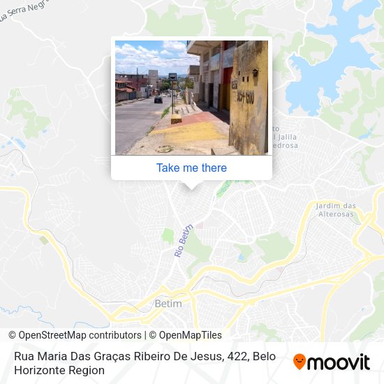 Rua Maria Das Graças Ribeiro De Jesus, 422 map