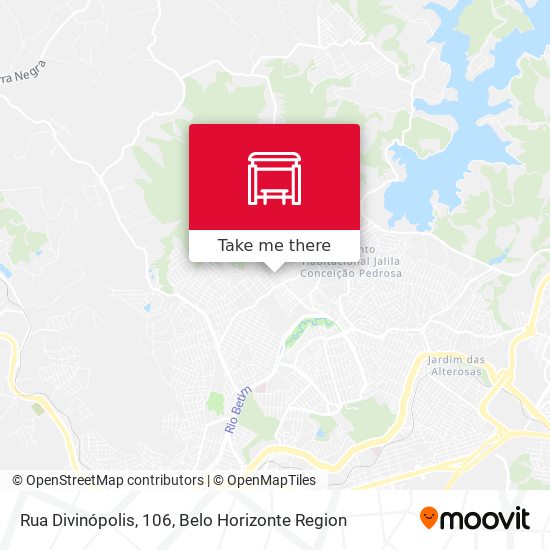 Rua Divinópolis, 106 map