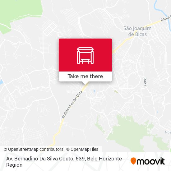 Av. Bernadino Da Silva Couto, 639 map