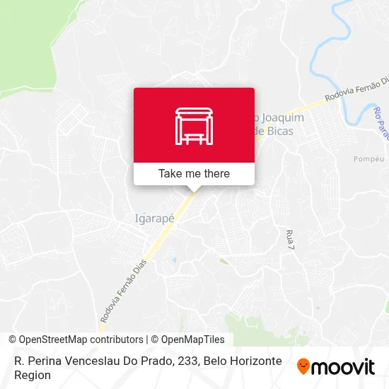 R. Perina Venceslau Do Prado, 233 map