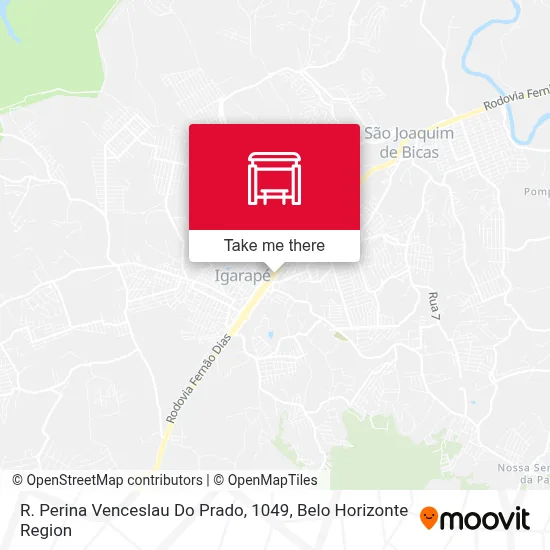 R. Perina Venceslau Do Prado, 1049 map