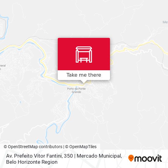 Mapa Av. Prefeito Vitor Fantini, 350 | Mercado Municipal