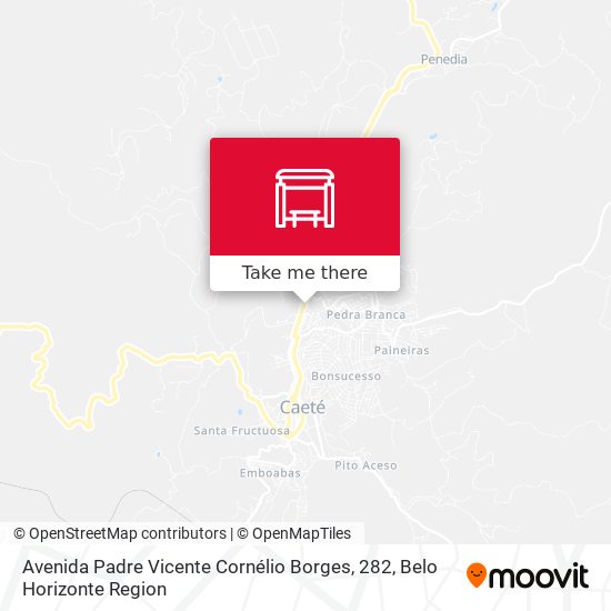 Avenida Padre Vicente Cornélio Borges, 282 map